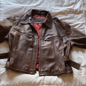 Guess genuine leather women’s jacket